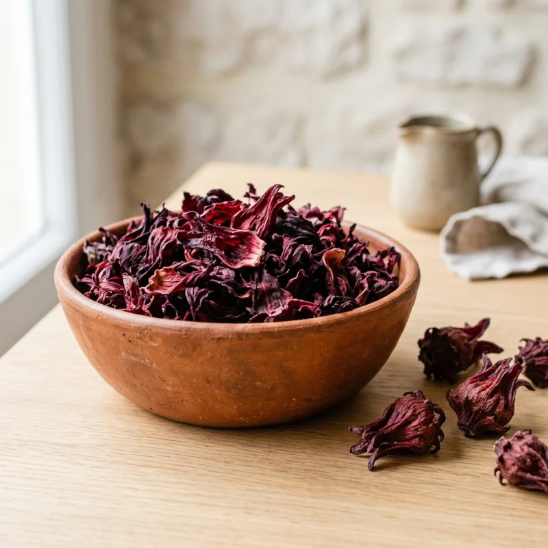 Fleurs de Bissap Rouge Séchées (Vimto) — Banabana Agro Sénégal
